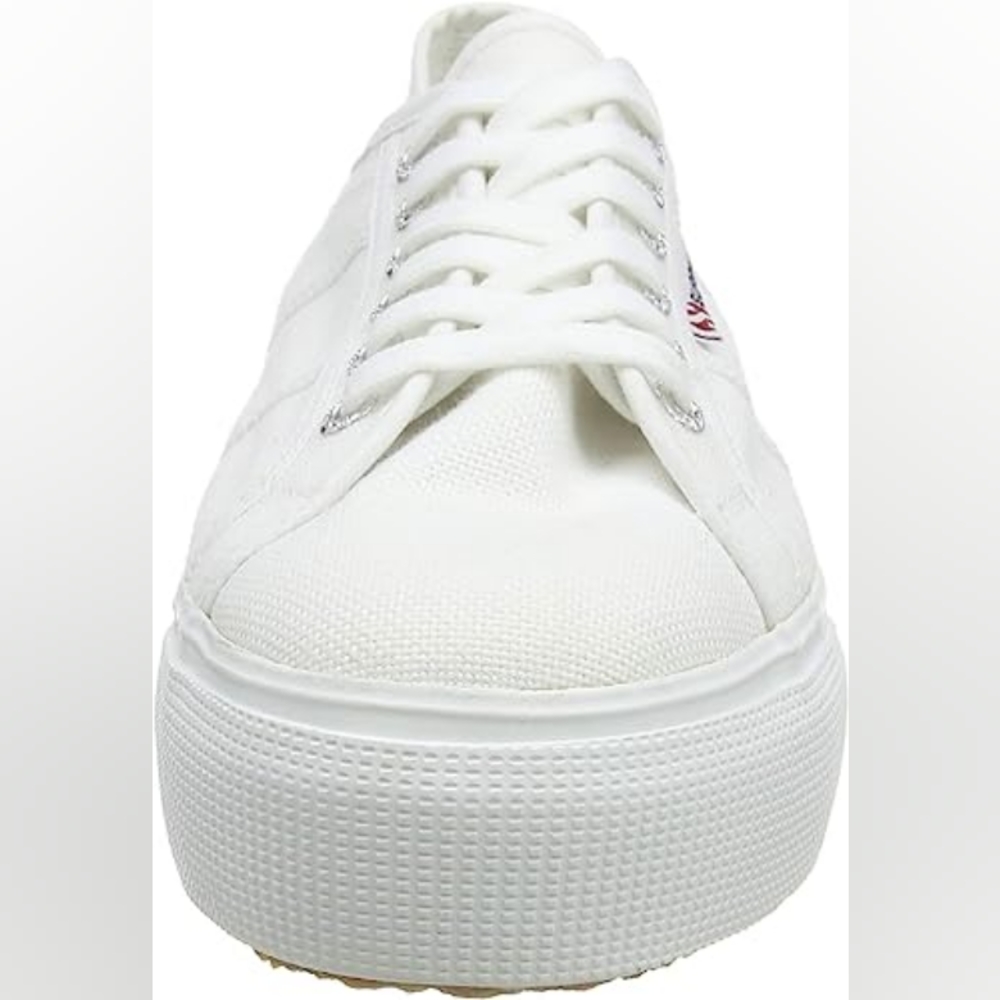 Superga 2750 COTU Sneakers in Total WHITE WOMEN Size 7.5